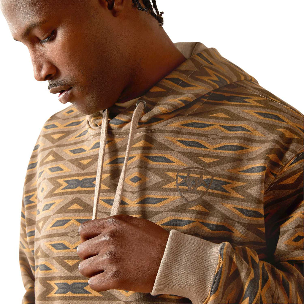 Ariat Mens Print Hoodie
