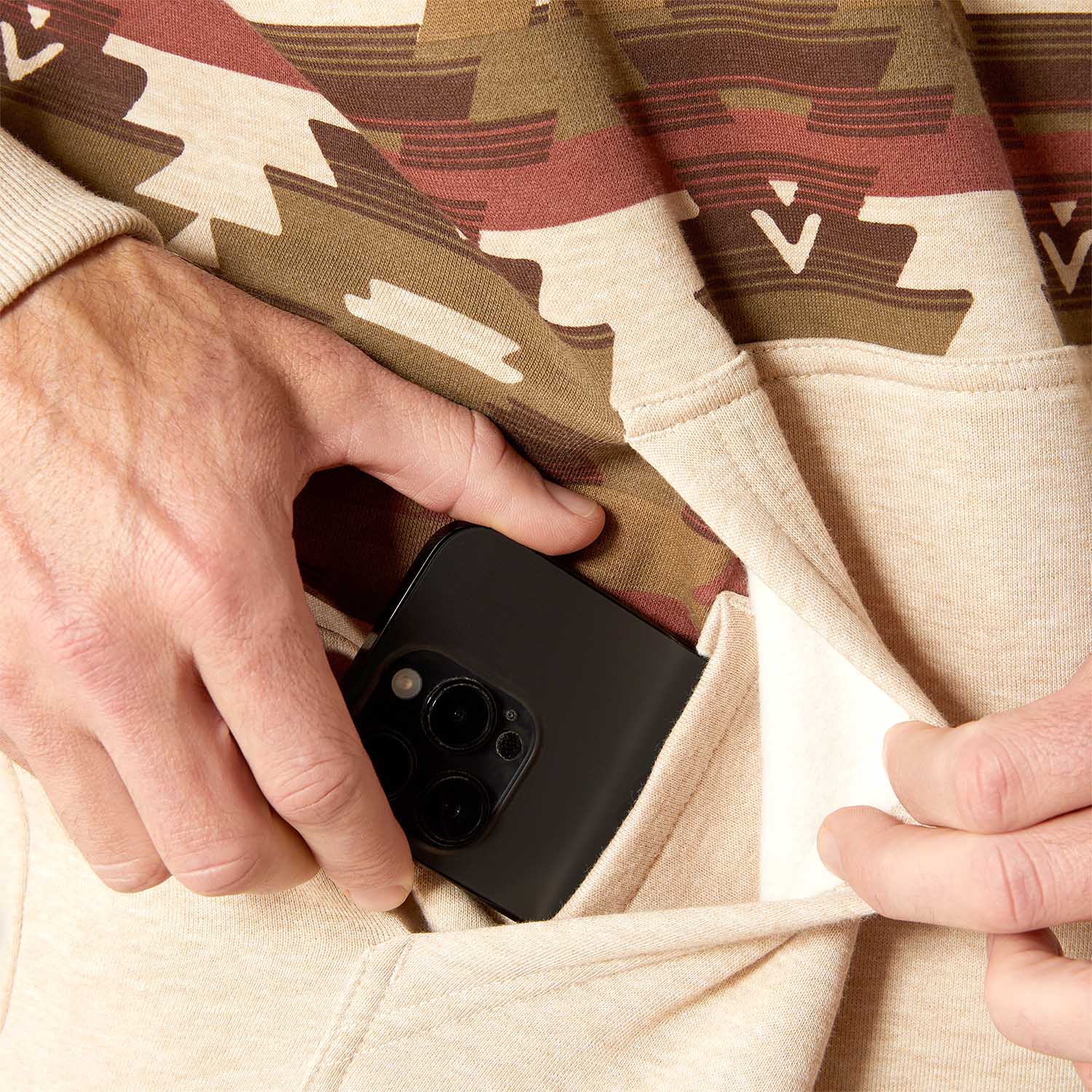 Ariat Mens Print Hoodie