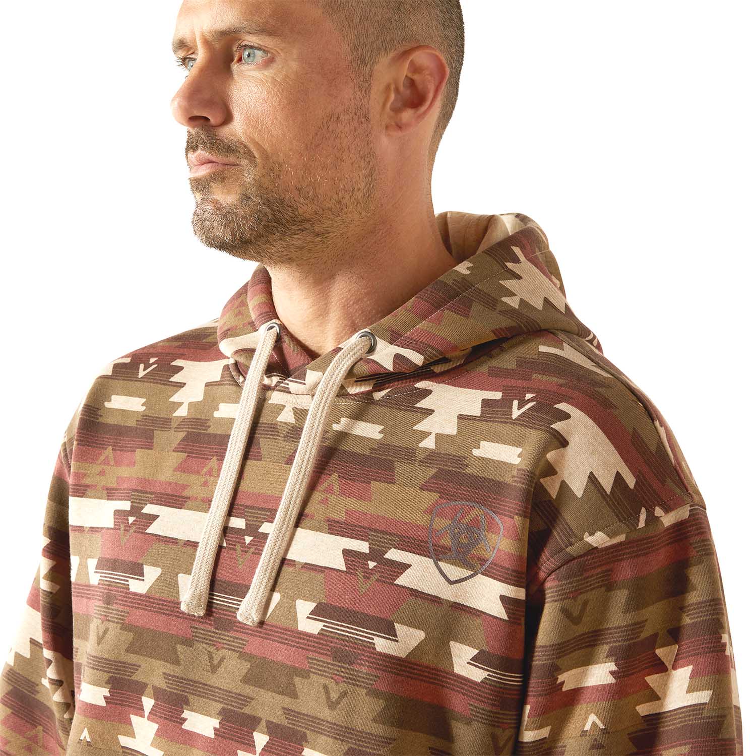 Ariat Mens Print Hoodie
